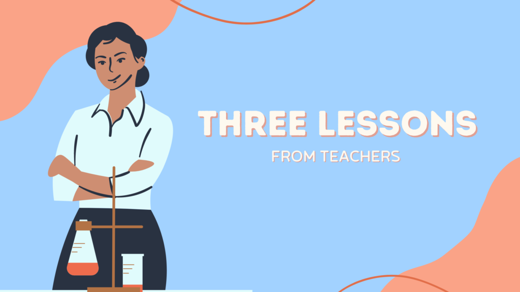 lessons from teachers